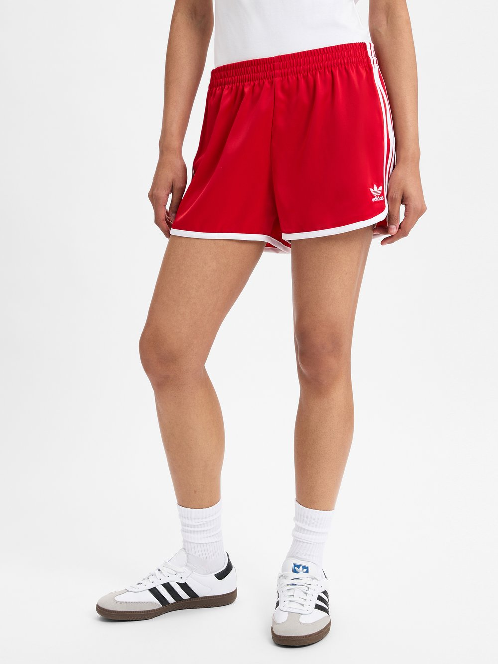 adidas Originals Spodenki - Sprinter Kobiety czerwony, L