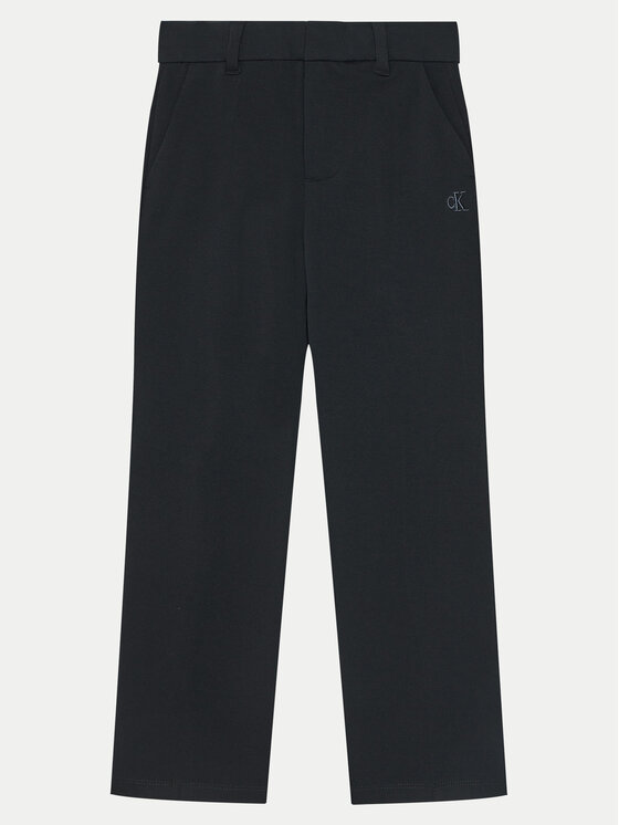 Calvin Klein Jeans Spodnie materiałowe IB0IB02341 Czarny Slim Fit