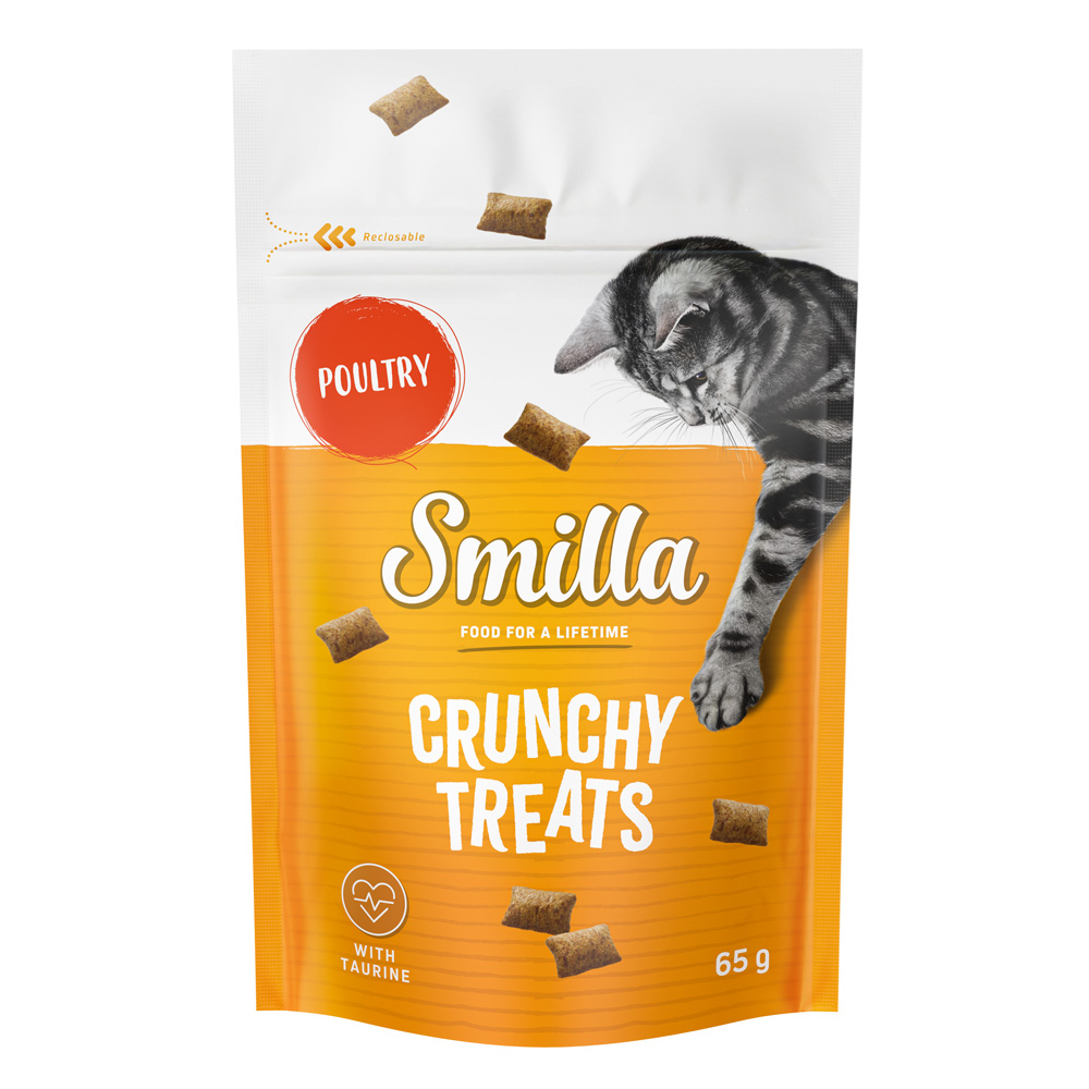 Smilla Crunchy Treats Adult - Pakiet mieszany (drób + łosoś)