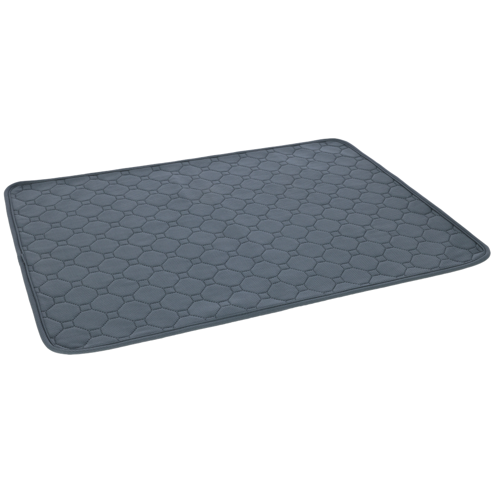 Kerbl Pet wielorazowa podkładka higieniczna chroniąca przed moczem, szara - ok. dł. 90 x szer. 60 cm miniaturka