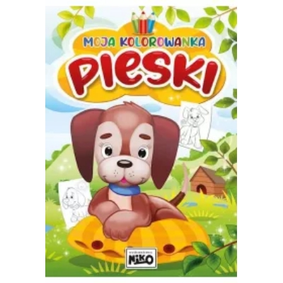 Pieski. Moja kolorowanka