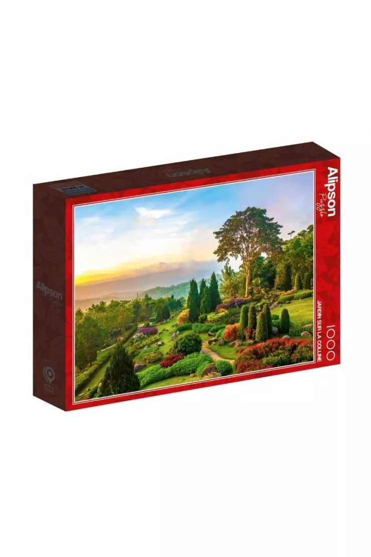Puzzle 1000 el. Ogród na wzgórzu