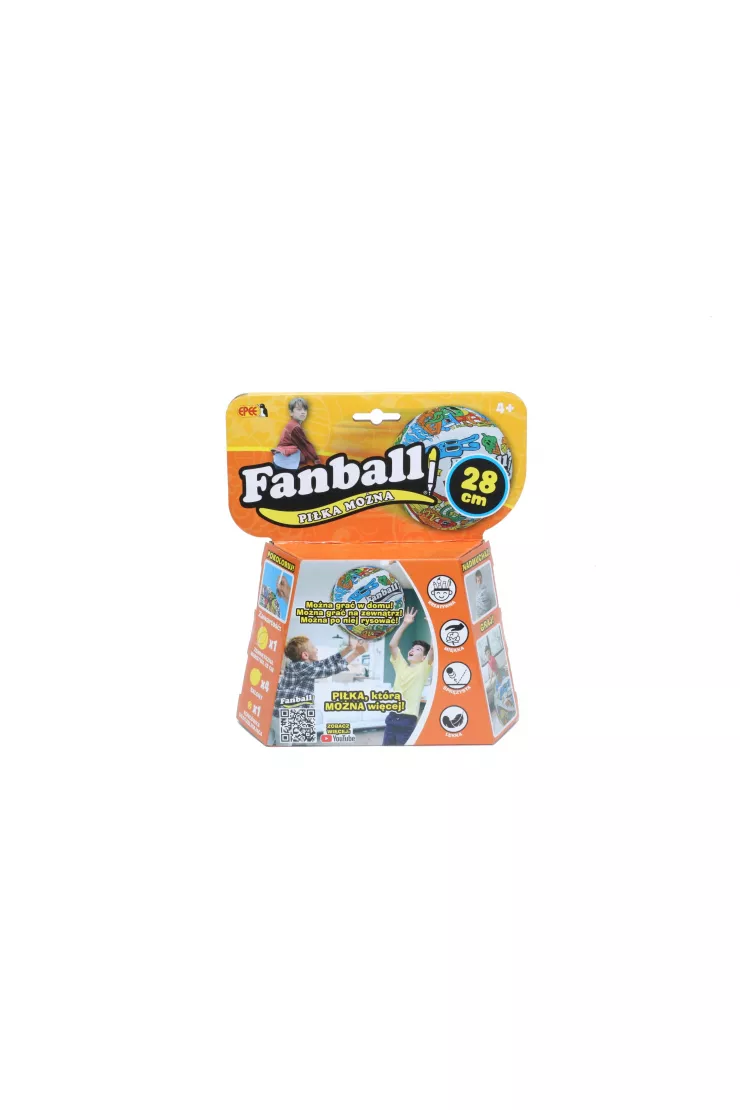 FanBall Piłka Można pomarańczowa 60100