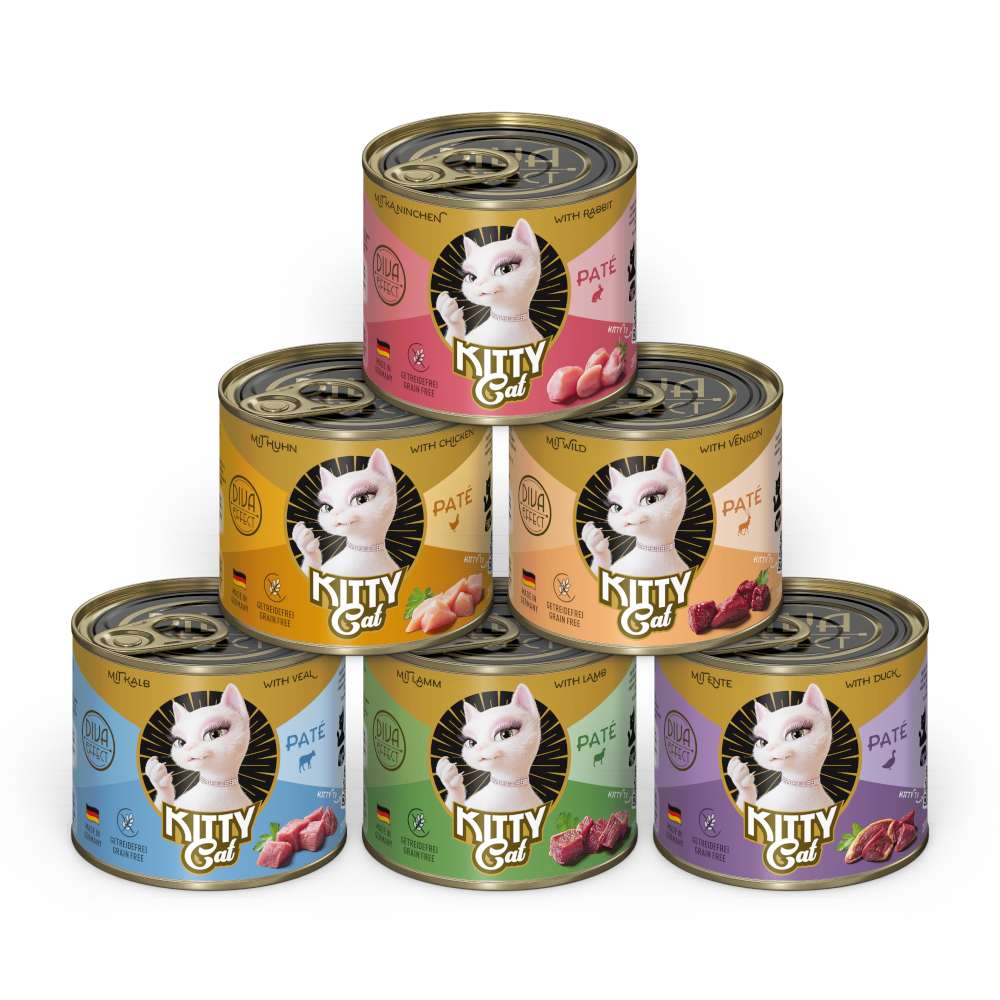 Korzystny pakiet KITTY Cat Adult Pate 24 x 200 g - Pakiet mieszany I (6 smaków)