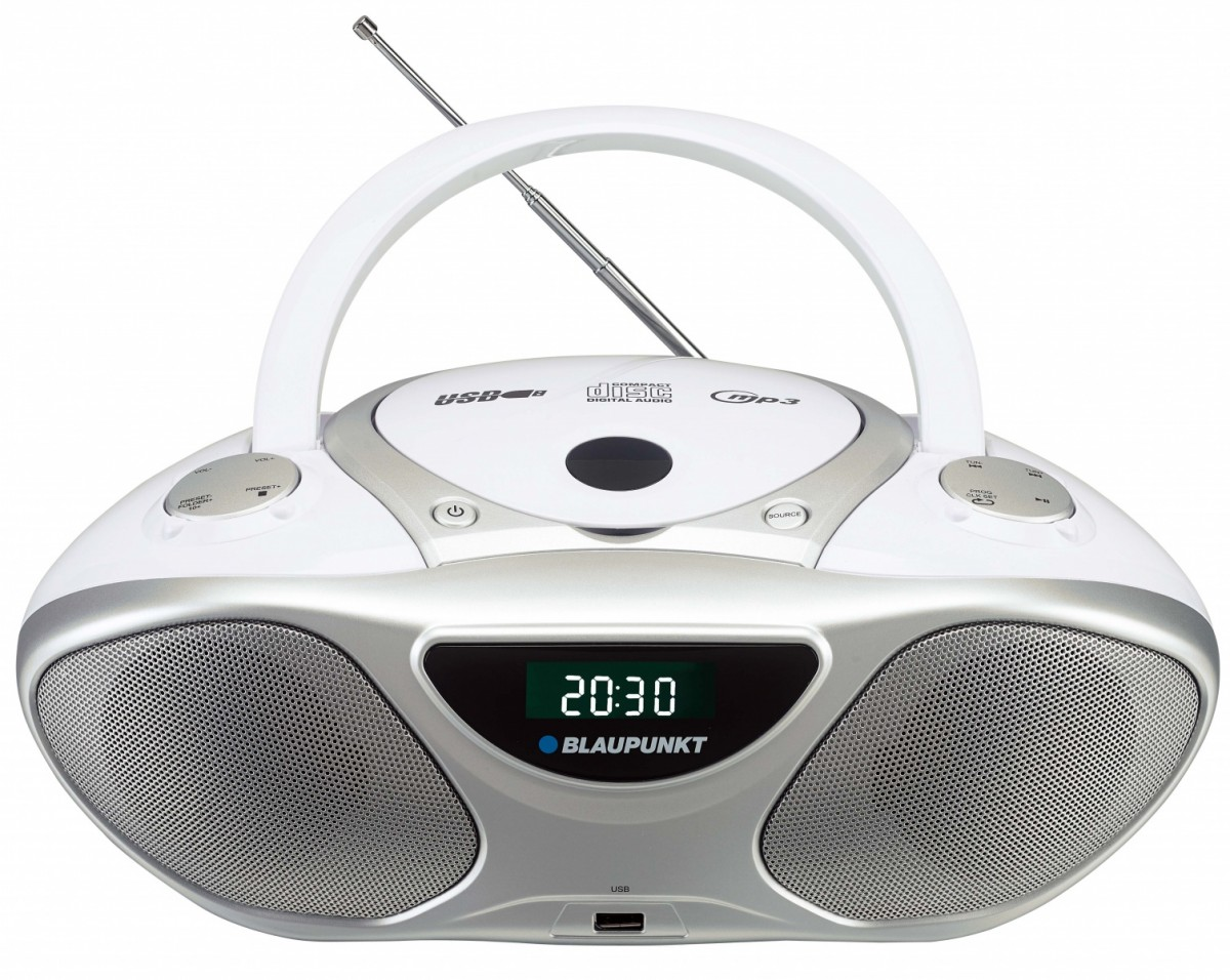 Radioodtwarzacz Blaupunkt BB14WH (CD MP3 USB White)