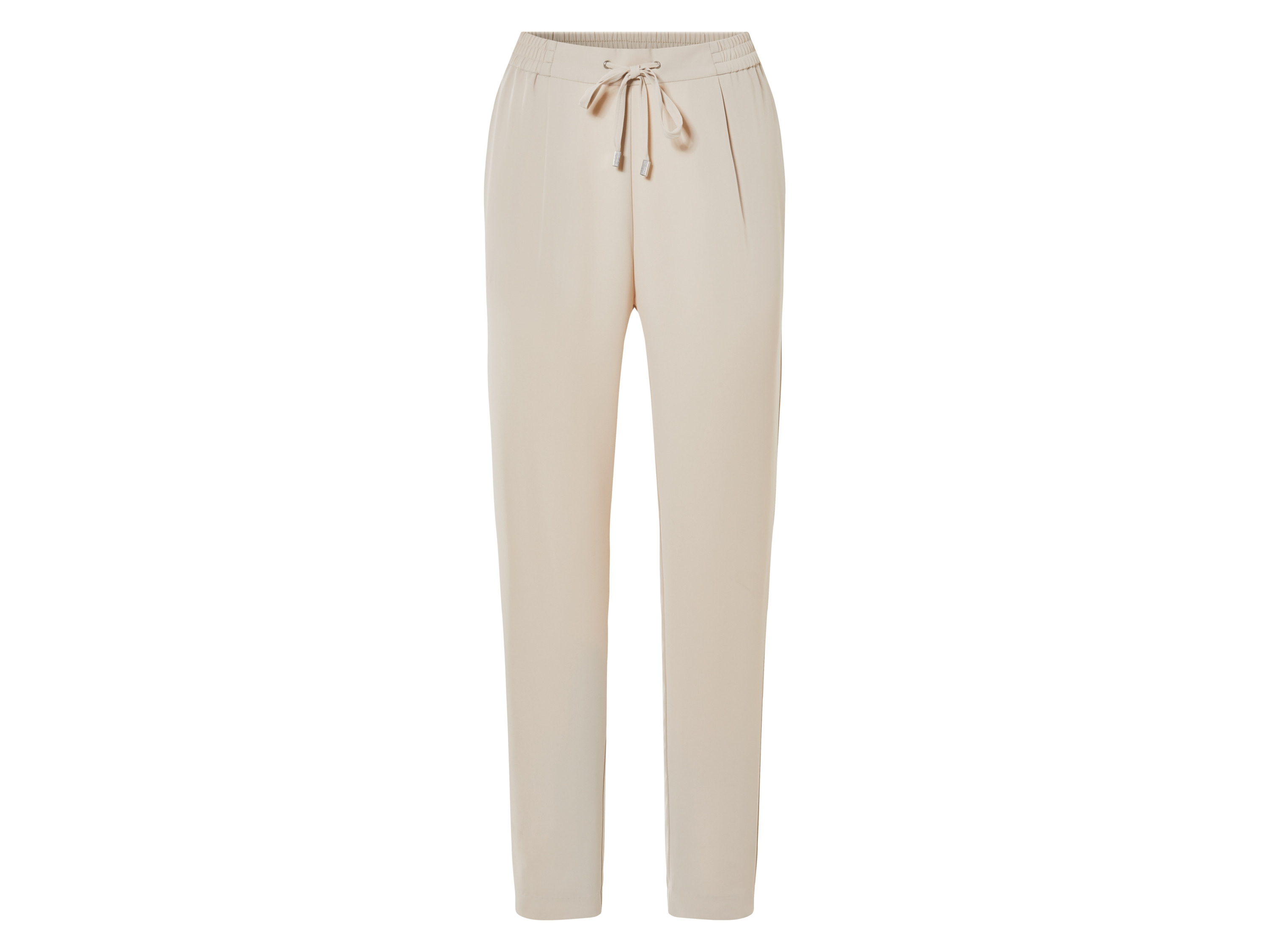 esmara® Spodnie 7/8 damskie Straight fit (Beżowy, 44)