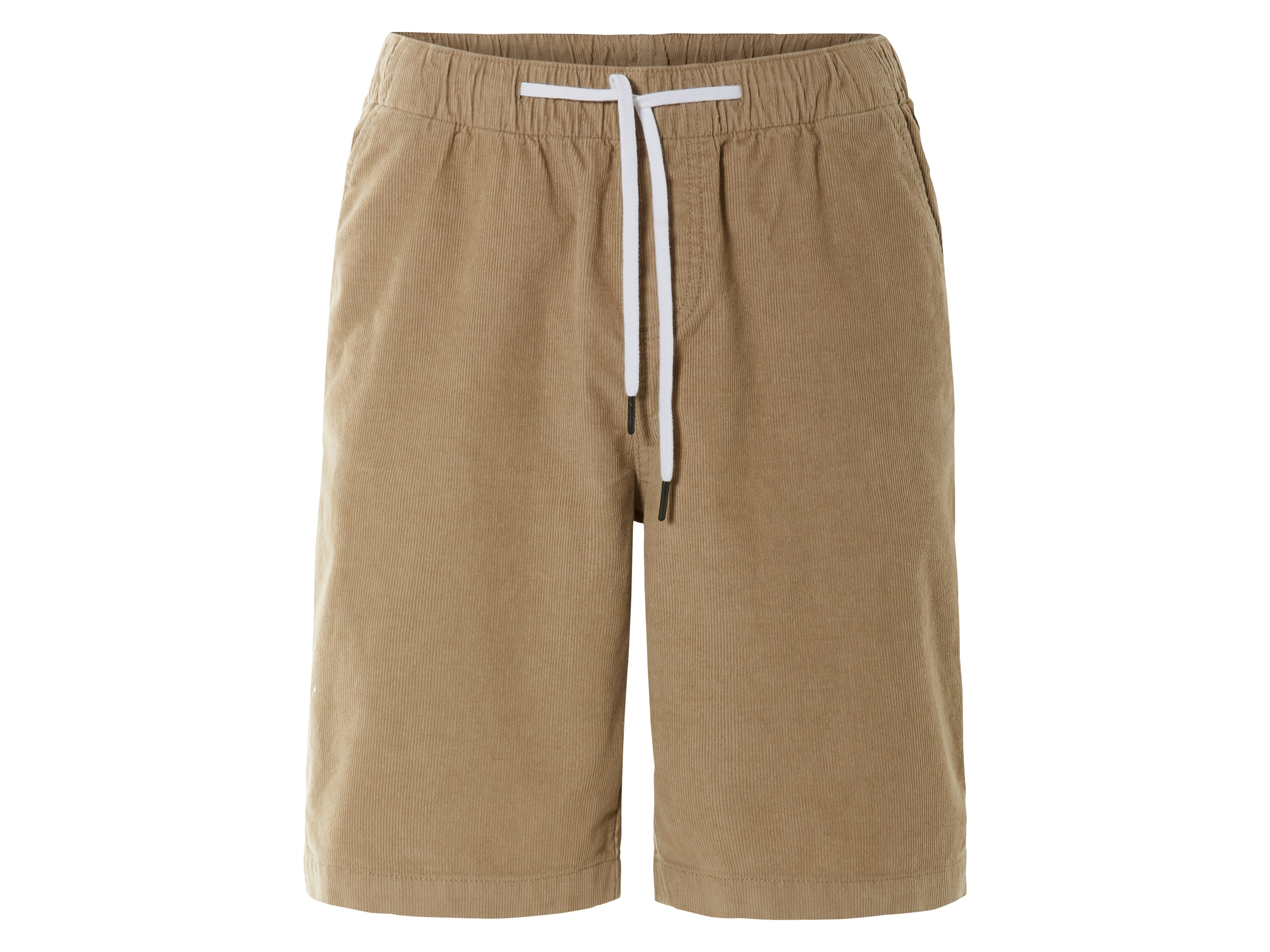 LIVERGY® Szorty sztruksowe męskie (Beżowy, L (52/54))