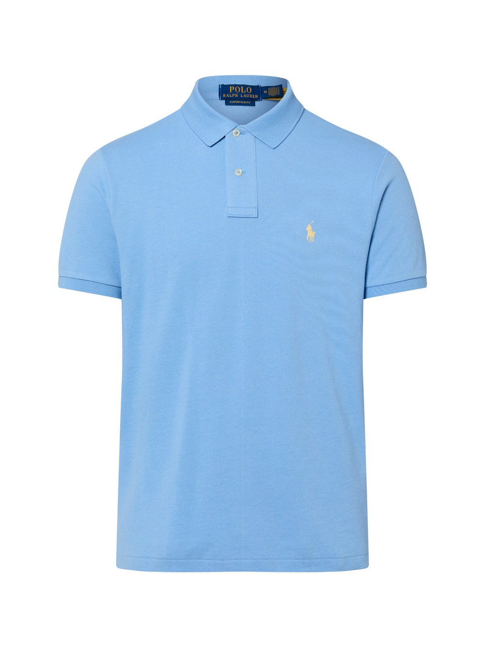 Polo Ralph Lauren Męska koszulka polo Mężczyźni Bawełna niebieski, L
