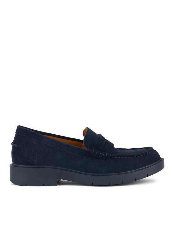 Geox Loafersy D Spherica Ec1 B D65DKB 00022 C4692 Granatowy