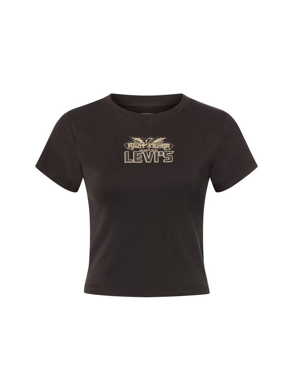 Levi's Koszulka damska Kobiety Bawełna szary, XS