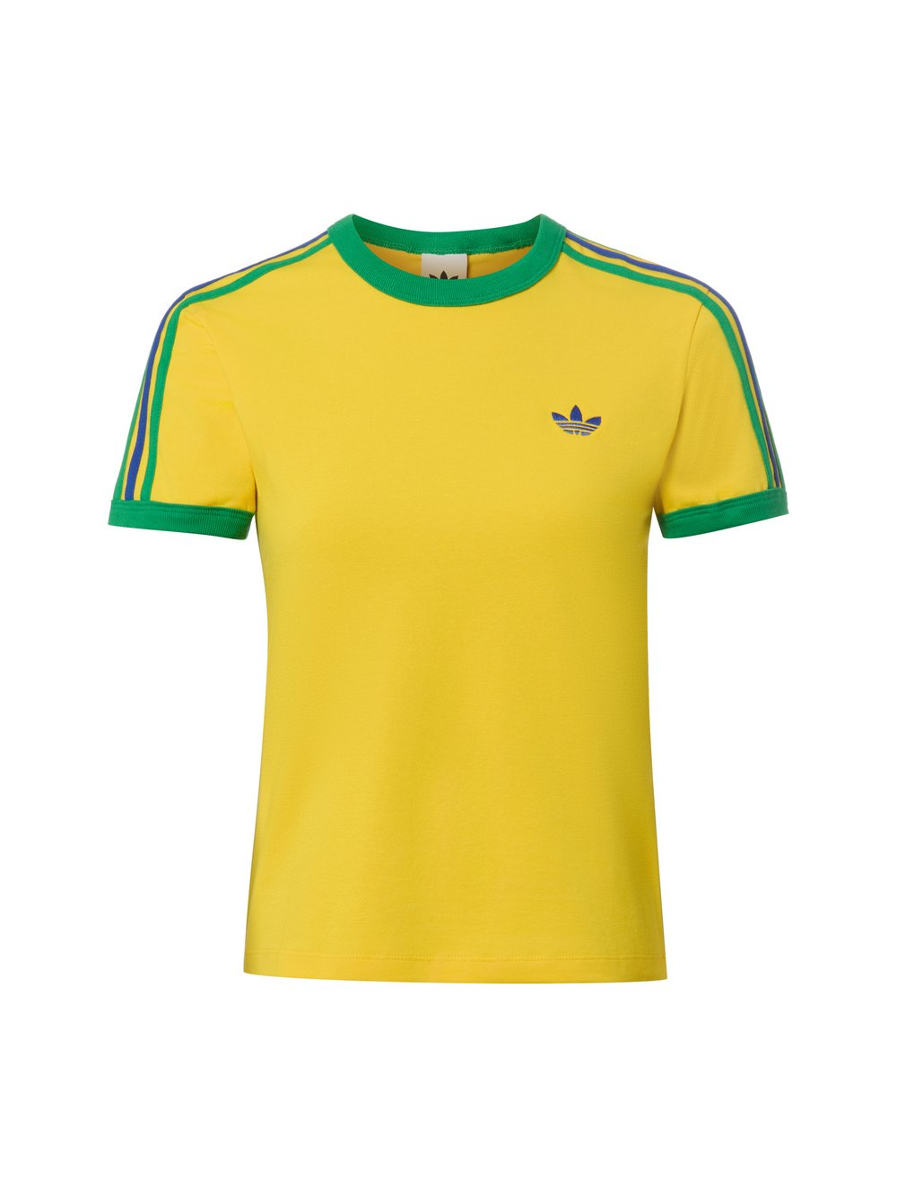 adidas Originals Koszulka damska Kobiety Bawełna żółty, L