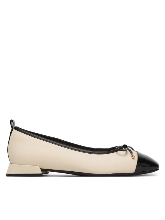 Clarks Półbuty Ubree15 Poppy 26186333 Écru