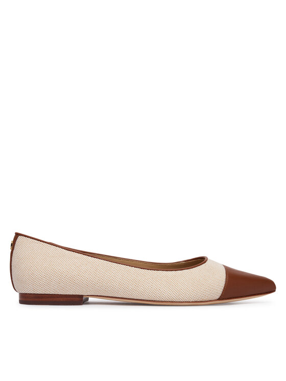 LAUREN RALPH LAUREN Baleriny 802P10530003 Beżowy