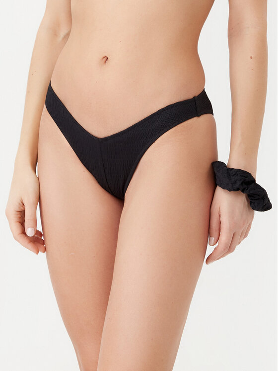 Calvin Klein Swimwear Dół od bikini KW0KW02729 Czarny
