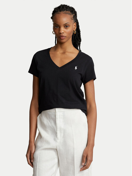 Polo Ralph Lauren T-Shirt 211902403003 Czarny Regular Fit