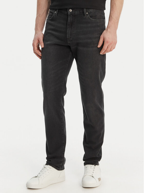 Tommy Hilfiger Jeansy Denton Lux MW0MW42321 Szary Regular Fit