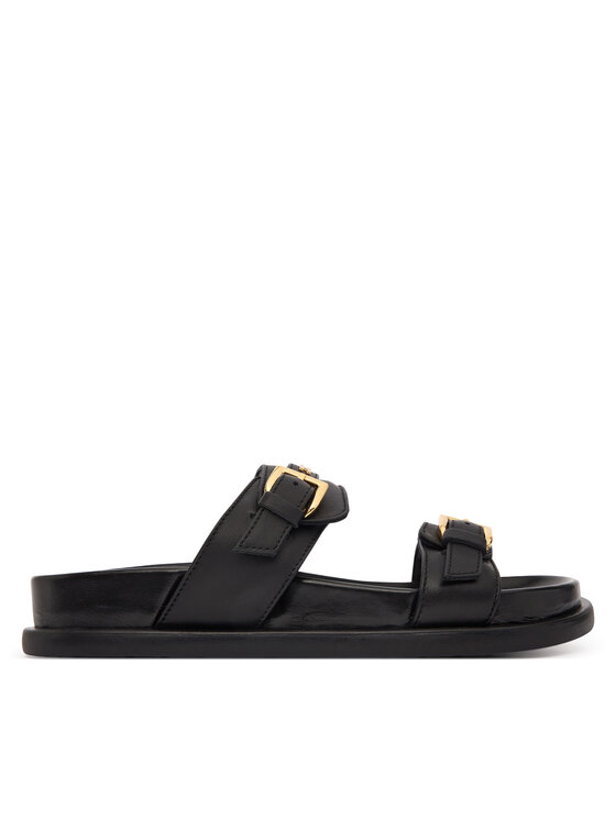 Elisabetta Franchi Klapki F4A2-E0601-0092 D Czarny
