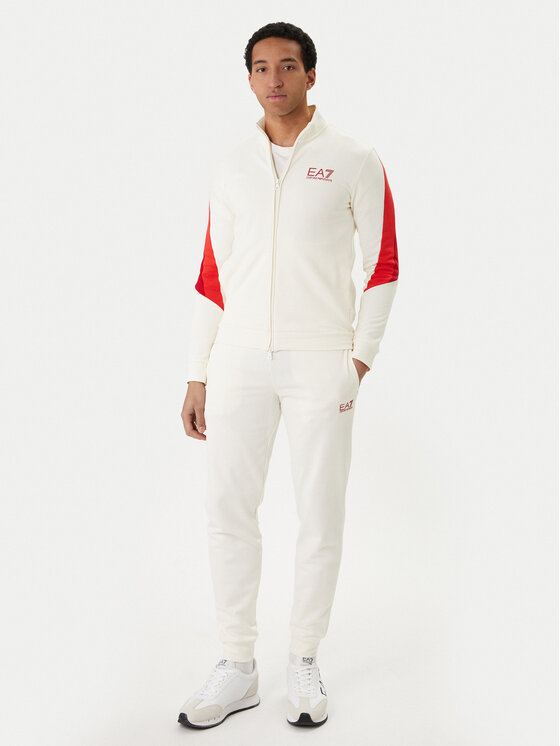 EA7 Emporio Armani Dres 7M001610 AF12451 U0004 Beżowy Regular Fit