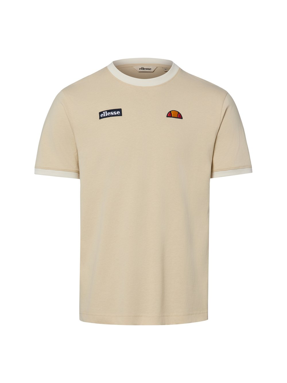 ellesse Koszulka męska - Ringetto Mężczyźni Bawełna beżowy, L