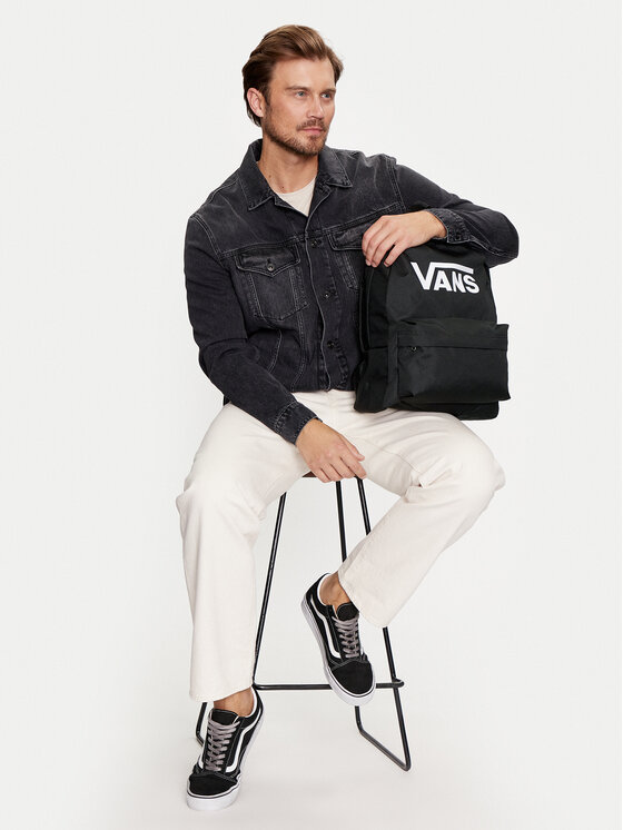 Vans Plecak Old Skool Print Backpack VN000H50BLK1 Czarny