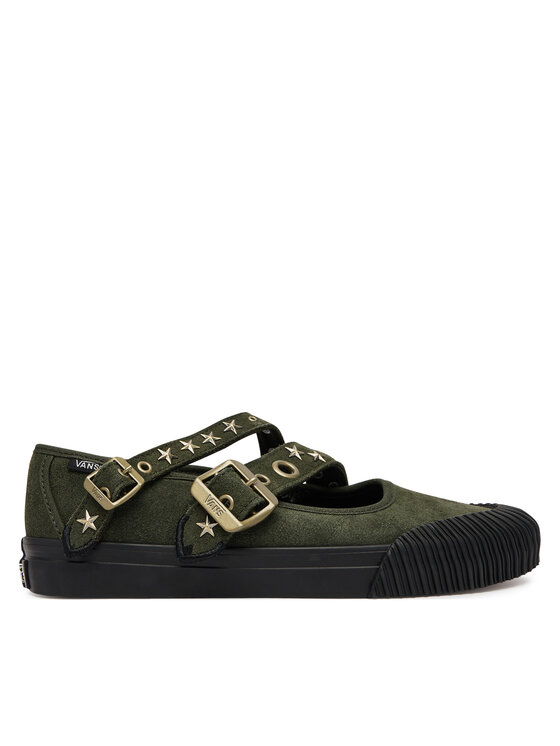 Vans Półbuty Mary Jane Straps VN000D9AOLV1 Zielony