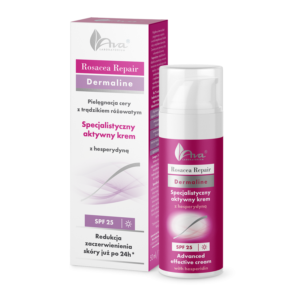 AVA specjalistyczny aktywny krem do twarzy z hesperydyną 25SPF 50 ml