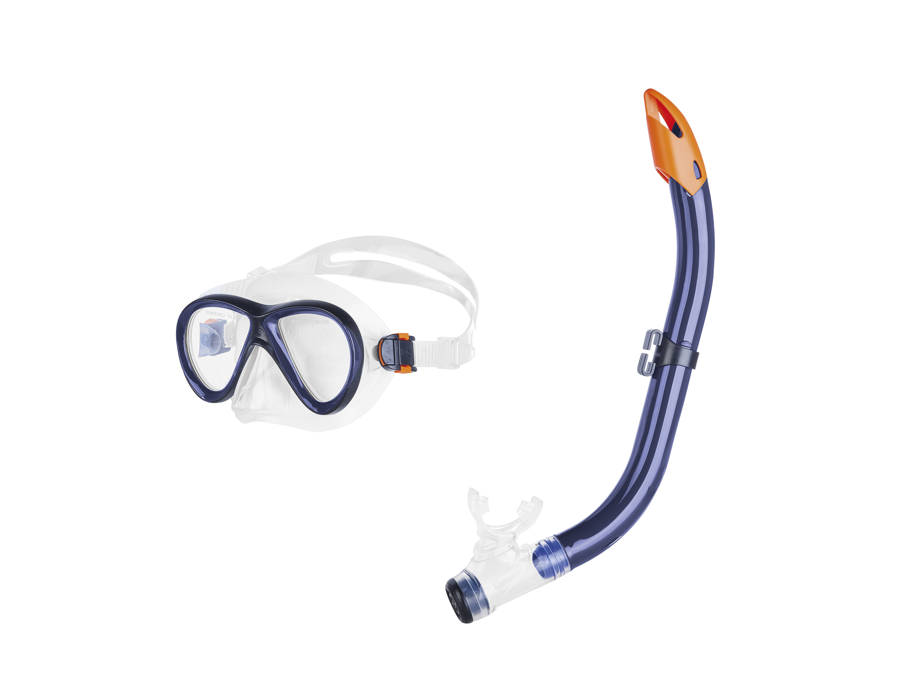 CRIVIT Zestaw do snorkelingu dla dzieci (Niebieski) miniaturka