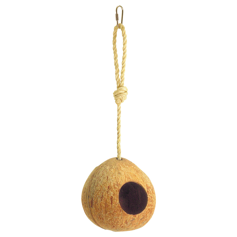 Kerbl Pet Domek dla ptaków z kokosa  - Ø 12 cm miniaturka