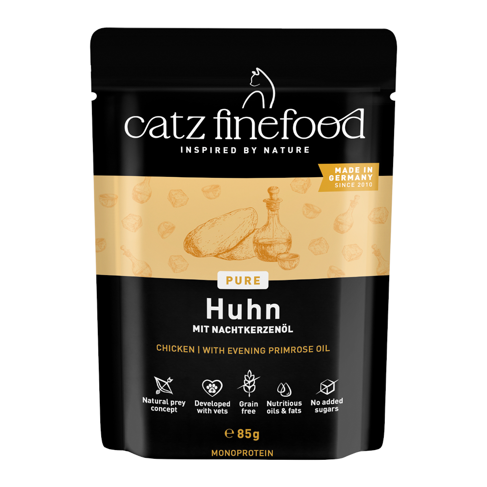 Korzystny pakiet catz finefood Purrrr w saszetkach, 16 x 85 g - Kurczak