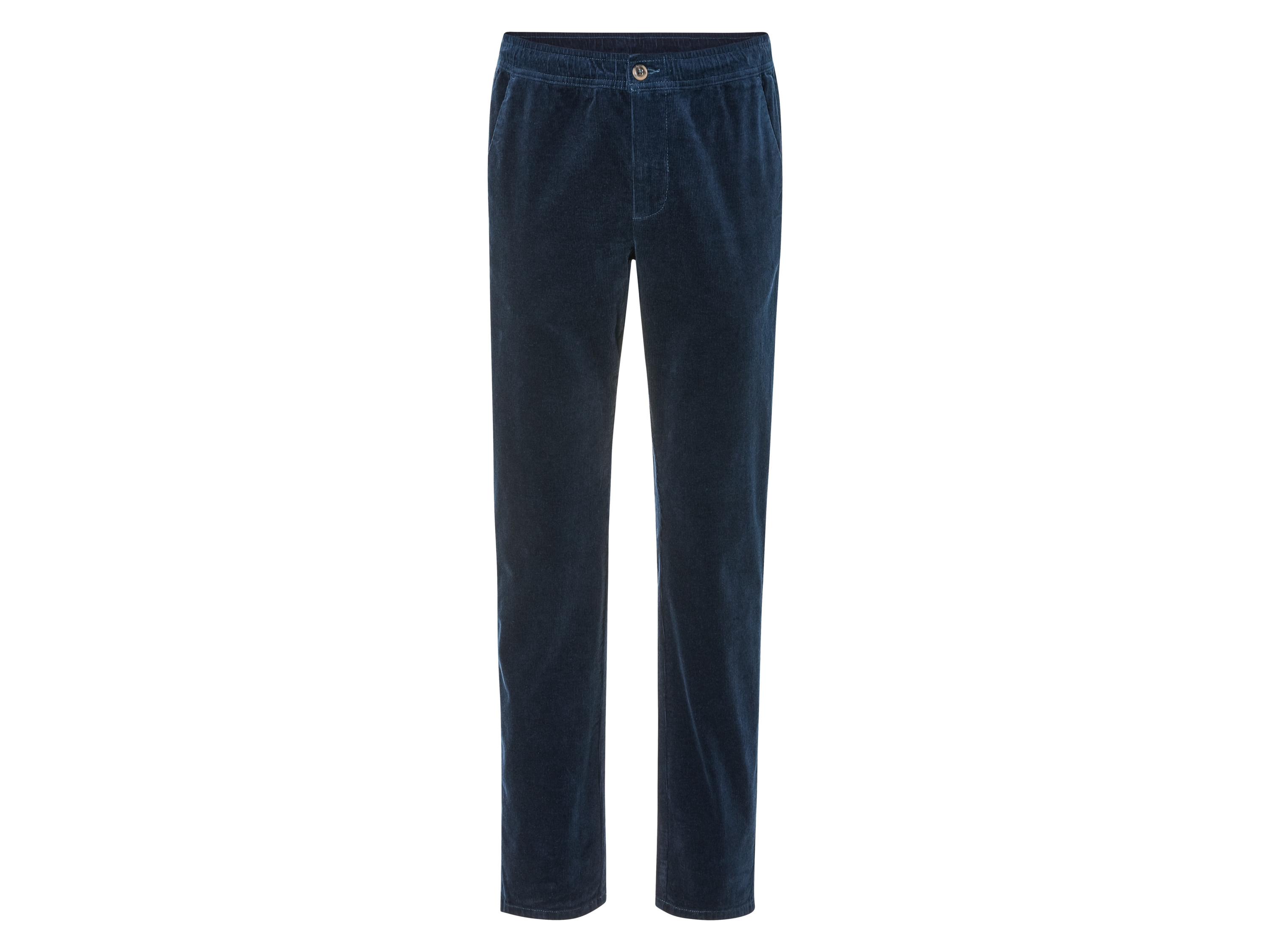 LIVERGY® Spodnie sztruksowe męskie (XL(56/58), Niebieski)