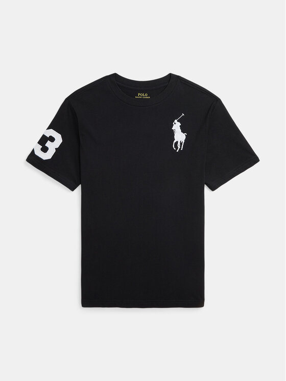 Polo Ralph Lauren T-Shirt 323832907055 Czarny Regular Fit