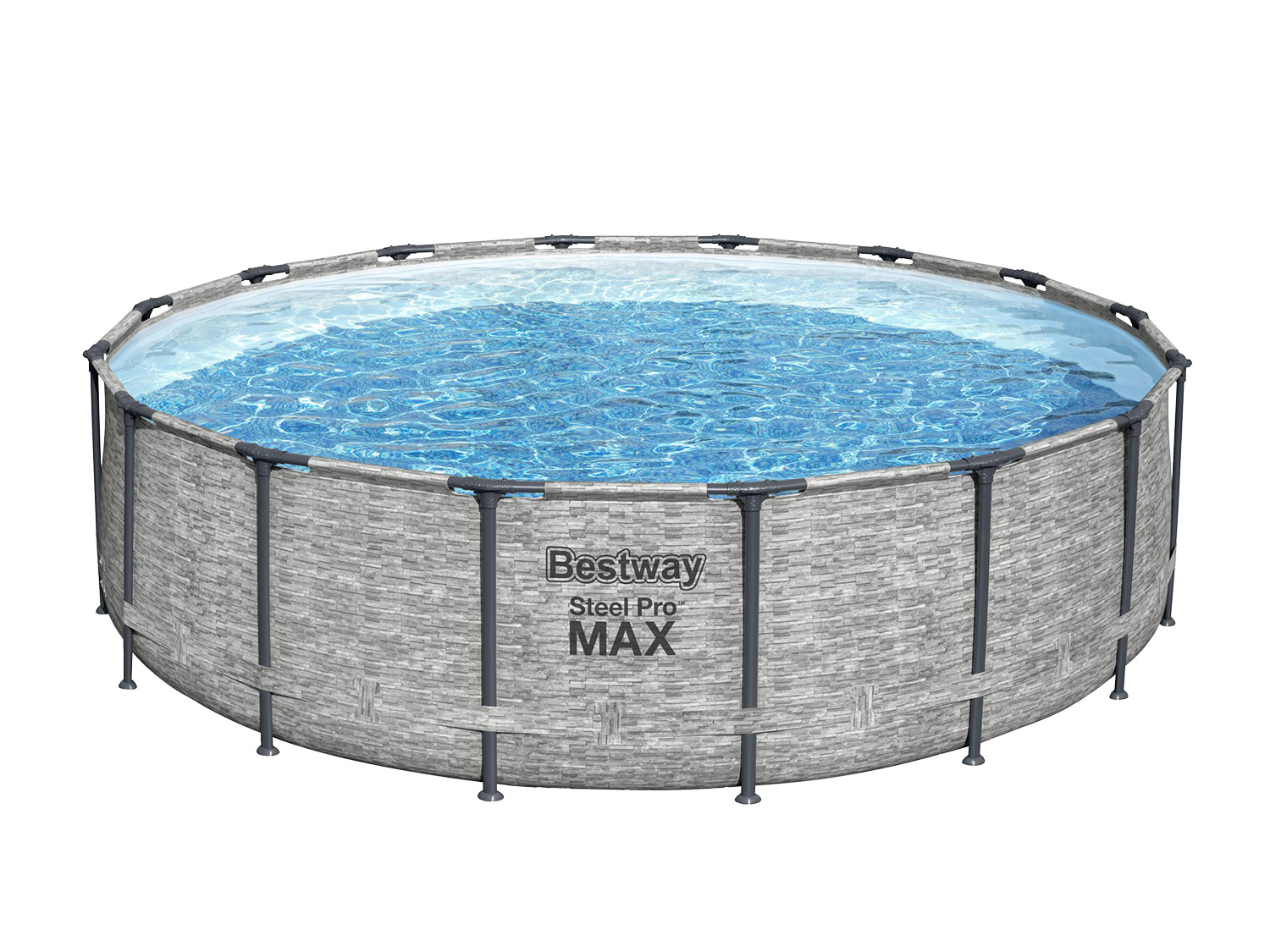 Basen stelażowy Bestway Steel Pro Max™ zestaw kompletny 488x122 cm