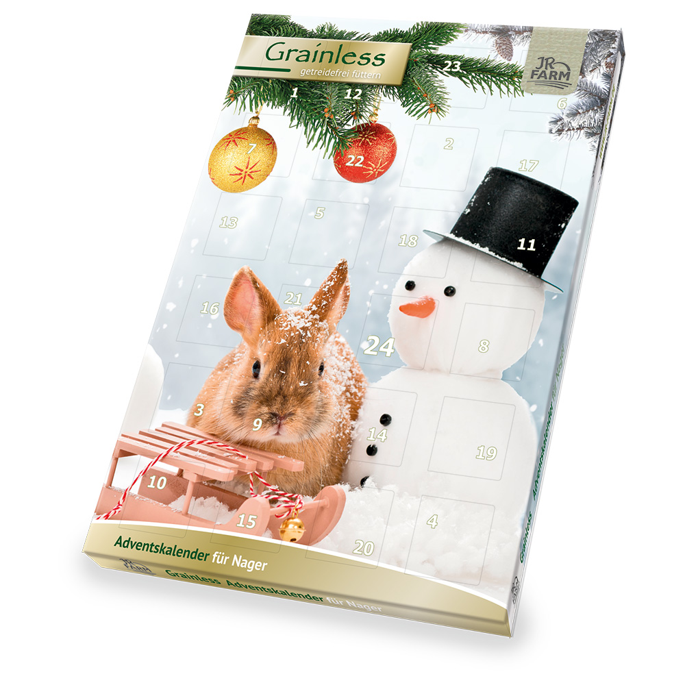 JR Farm bezzbożowy kalendarz adwentowy dla małych zwierząt - 1 szt. (360 g)