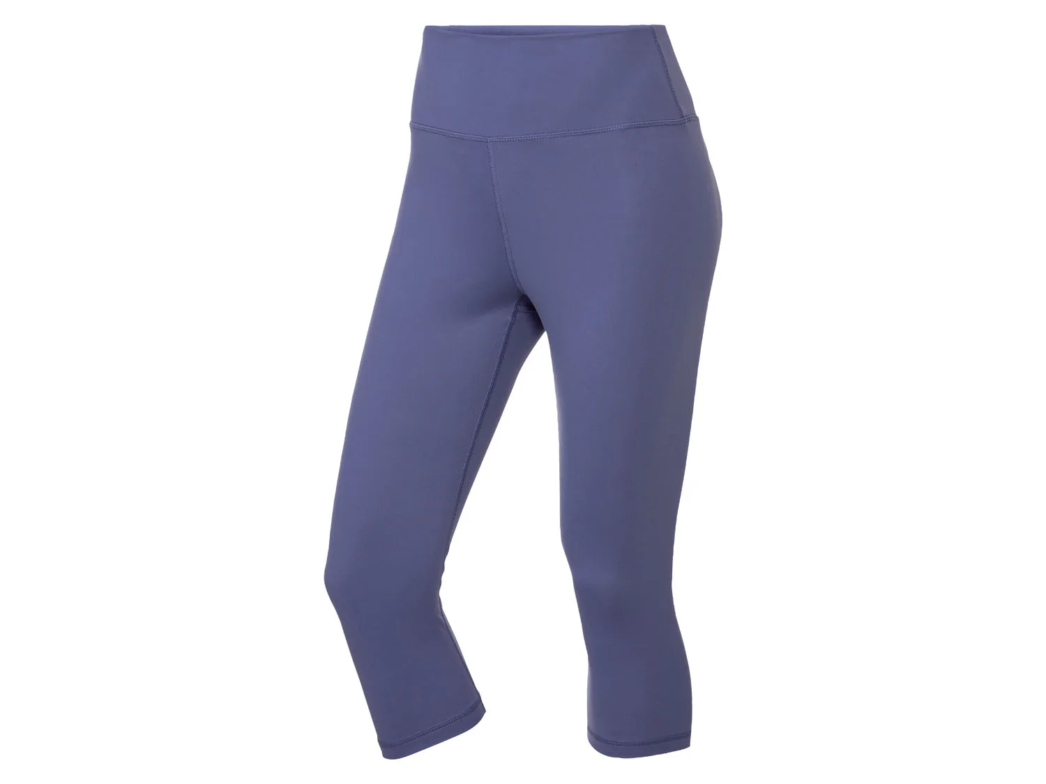 CRIVIT Legginsy sportowe damskie 3/4 (XS (32-34), Fioletowy)