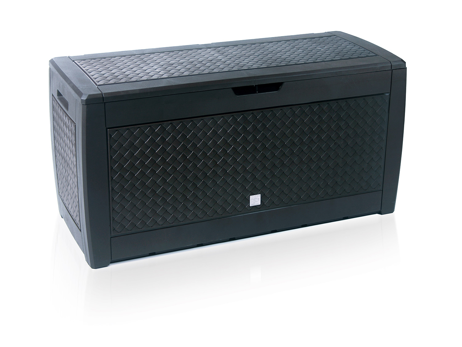 Prosperplast Skrzynia na poduszki ogrodowe Rato, 310 L (Matuba, Antracytowy, 1,19 x 0,6 x 0,48 m)