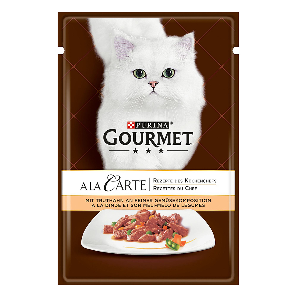 Megapack Gourmet A la Carte, 26 x 85 g - Indyk z warzywami