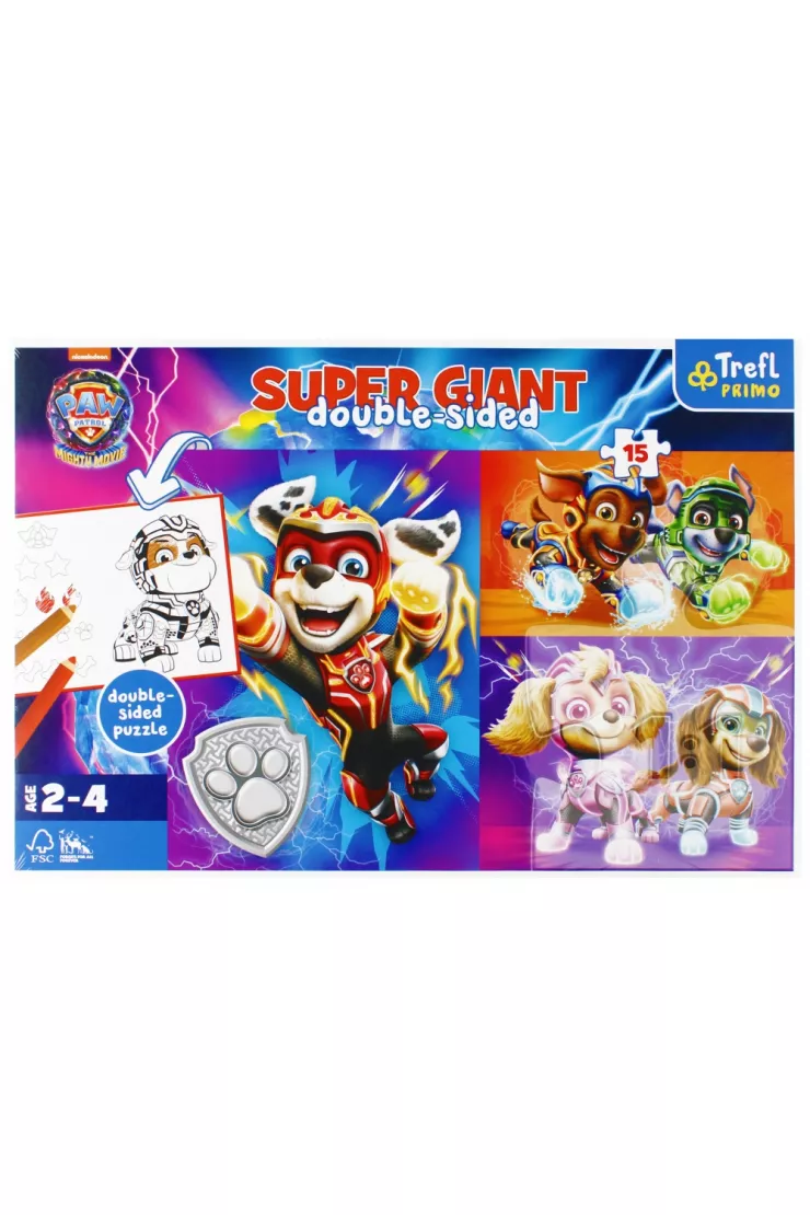 Puzzle 15 el. Giant Wspaniała drużyna