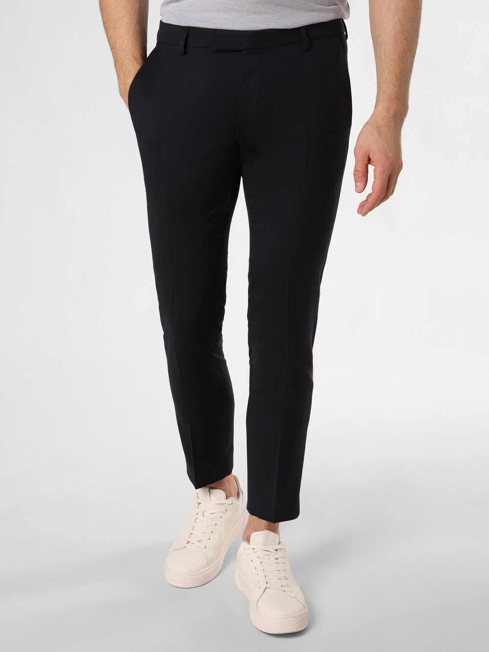 JOOP! Spodnie - Blayr Mężczyźni Slim Fit Wełna niebieski, 25