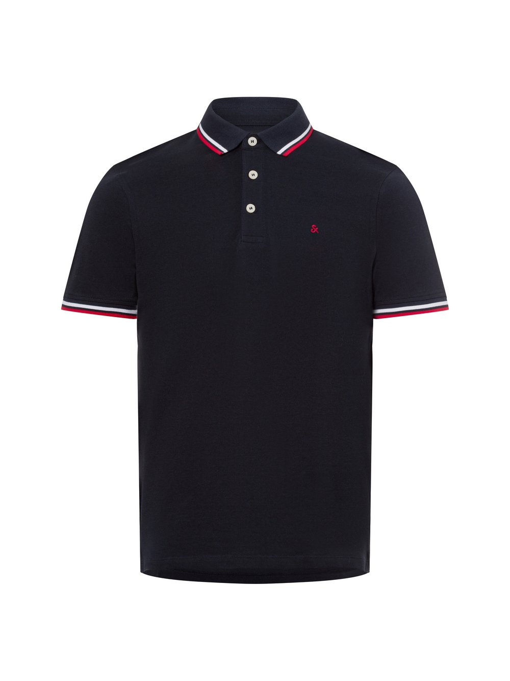 Jack & Jones Męska koszulka polo Mężczyźni Bawełna niebieski, S