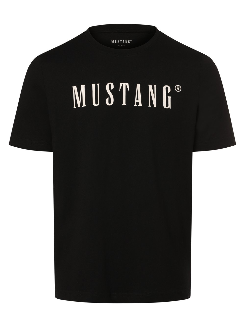 Mustang Koszulka męska - Austin Mężczyźni Bawełna czarny, L