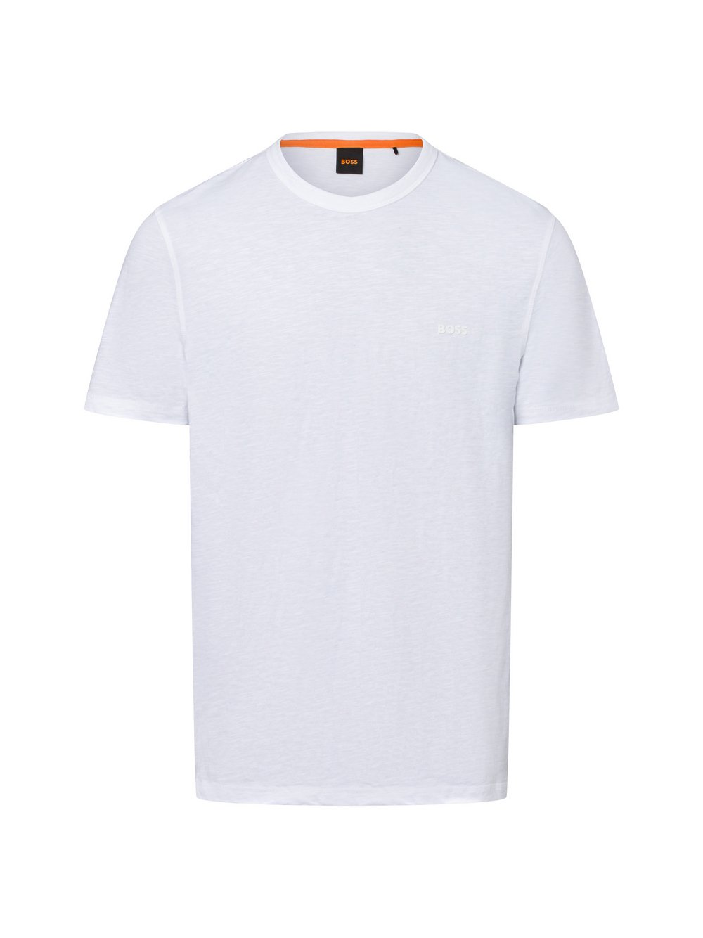 BOSS Orange T-shirt męski Mężczyźni Bawełna biały, S