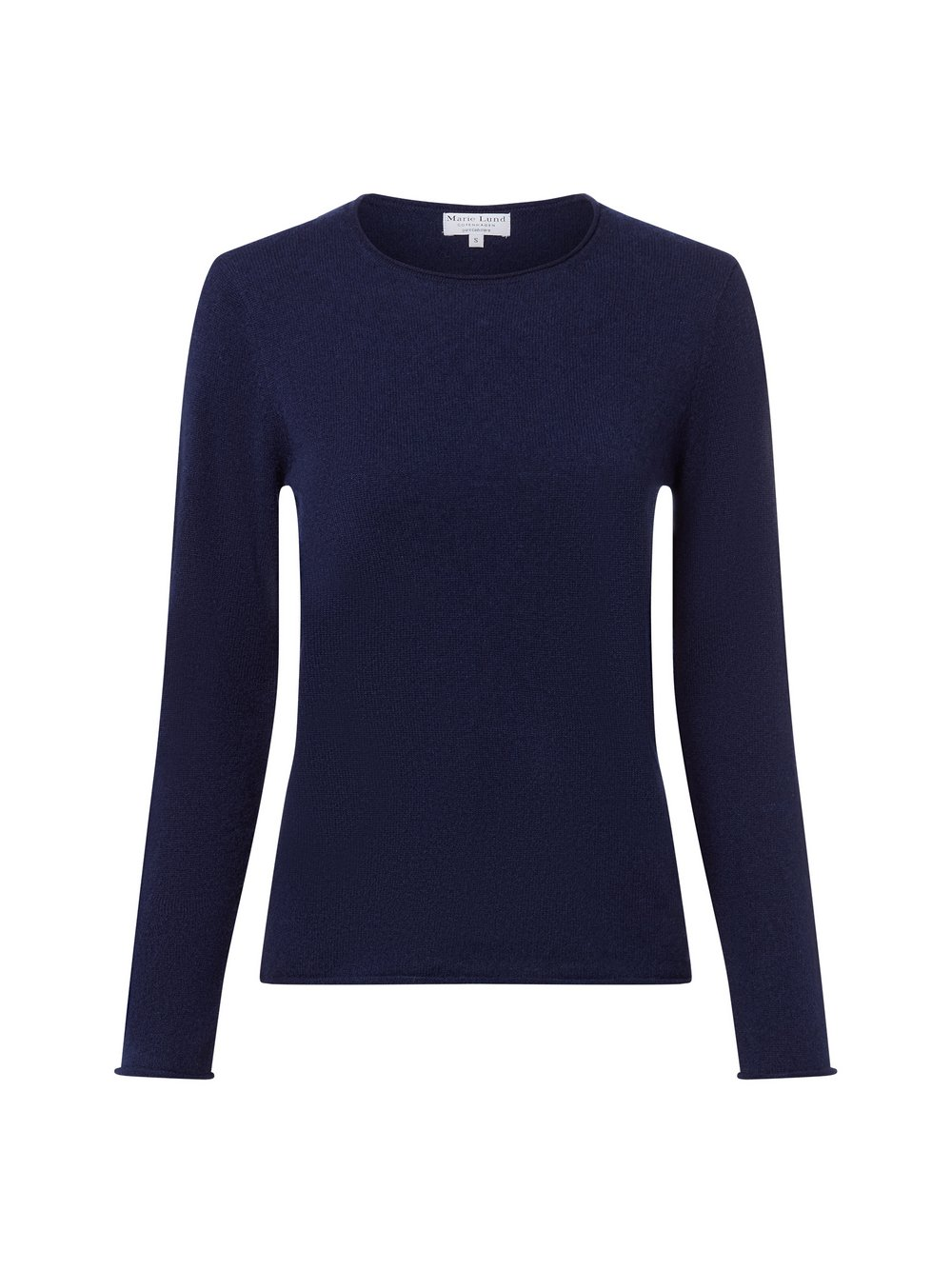 Marie Lund Damski sweter z czystego kaszmiru Kobiety Kaszmir niebieski, XL