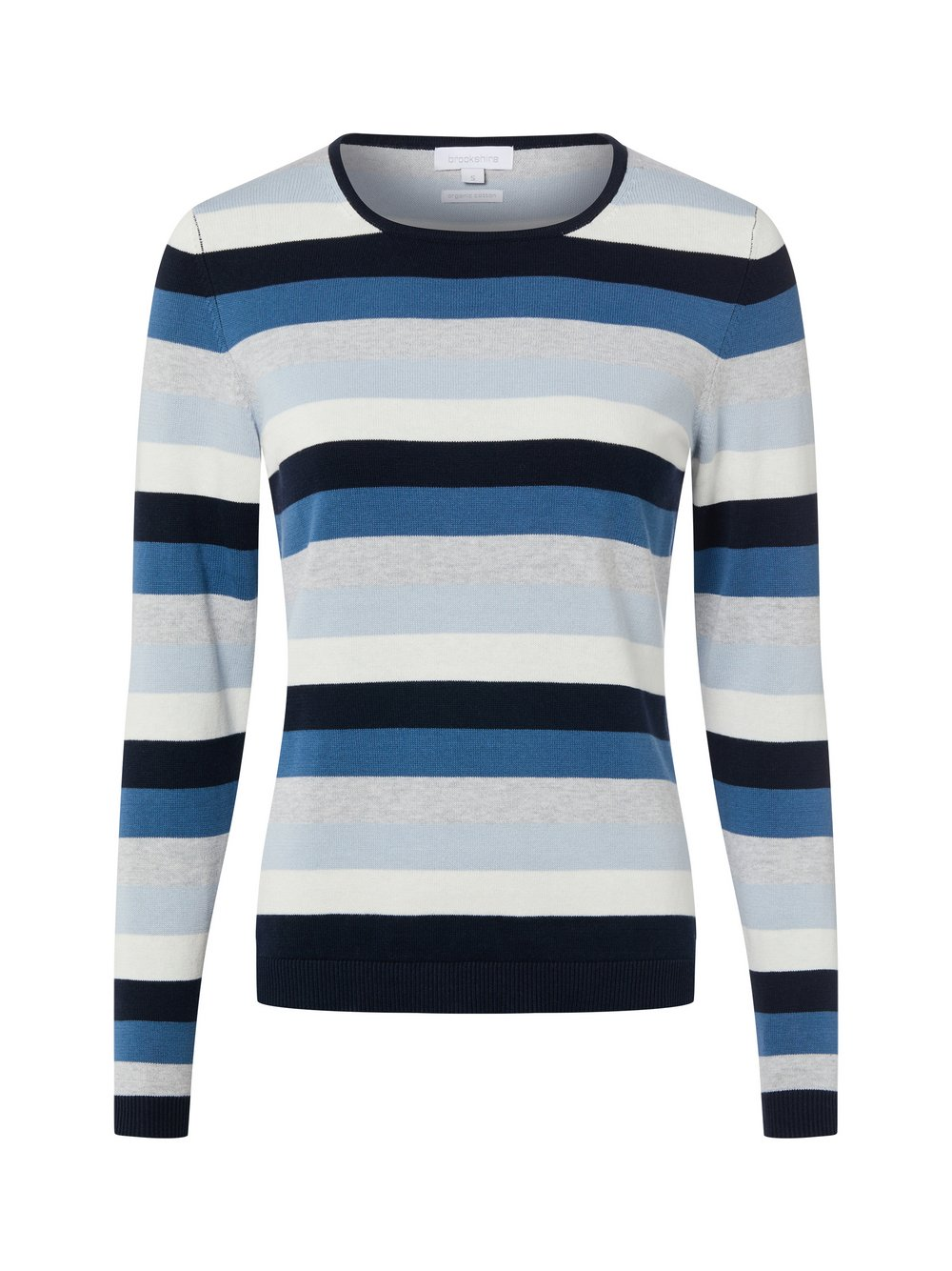 brookshire Sweter damski z dzianiny Kobiety Bawełna niebieski, M