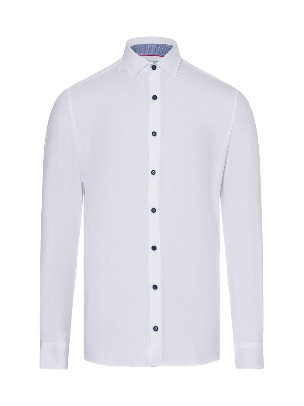 Finshley & Harding Męska koszula biznesowa Mężczyźni Slim Fit Bawełna biały, 42