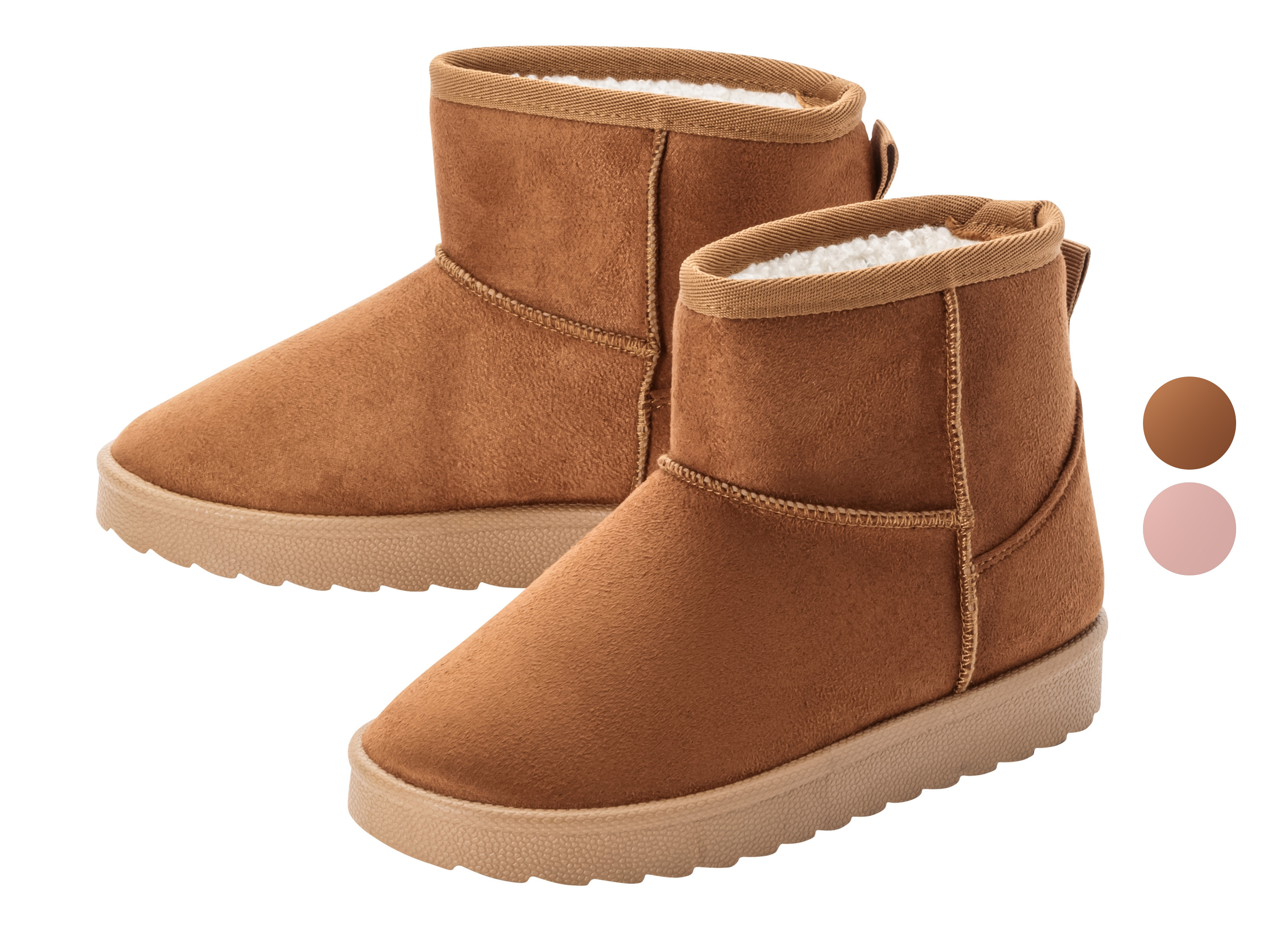 pepperts!® Buty zimowe dziecięce z imitacji zamszu miniaturka