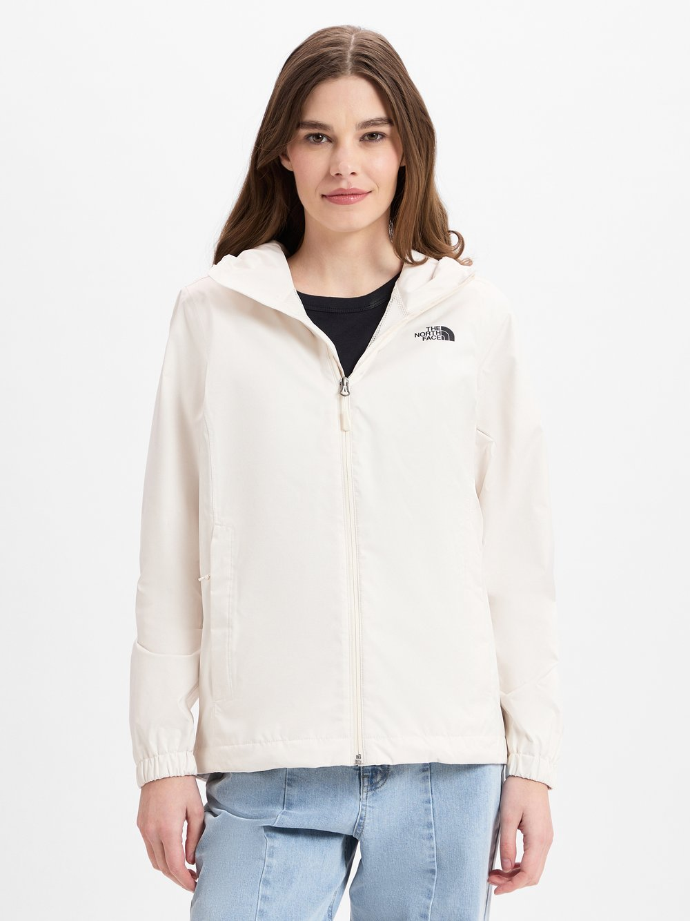 The North Face Damska kurtka funkcjonalna - QUEST Kobiety Sztuczne włókno beżowy, S