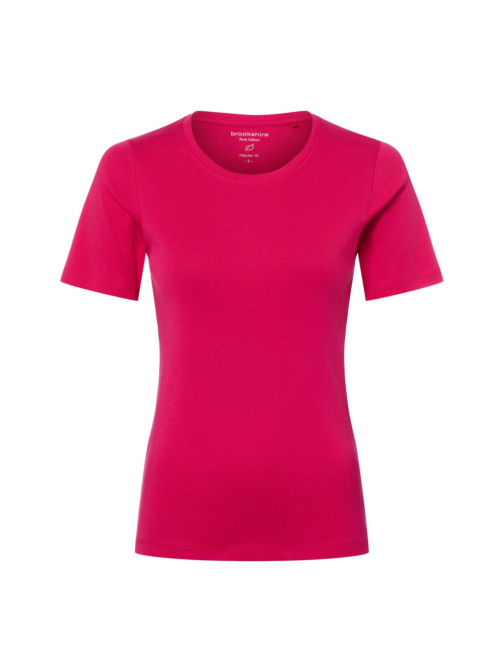 brookshire T-shirt damski Kobiety Bawełna wyrazisty róż, L