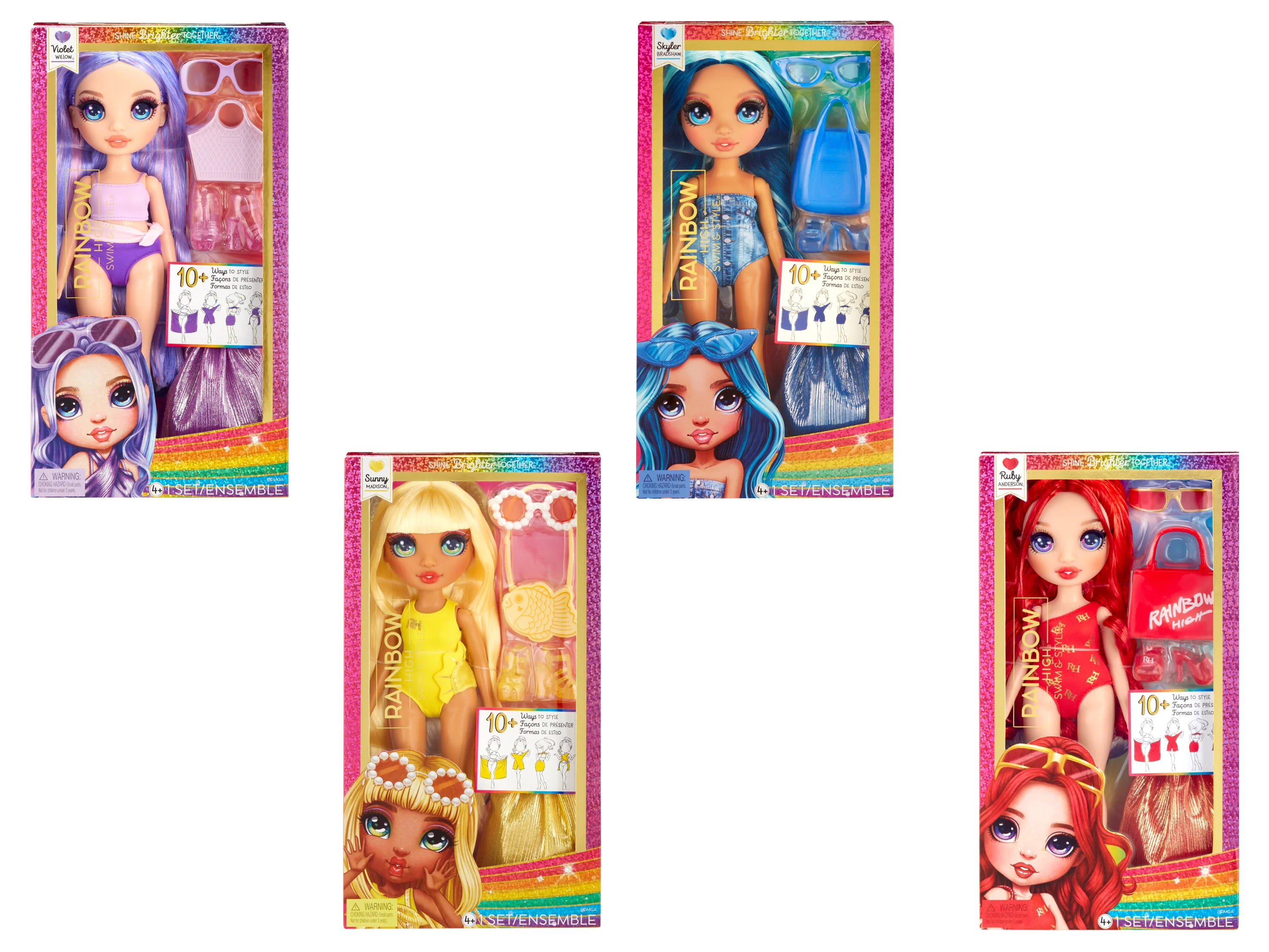 Lalka Rainbow High z kolekcji plażowej