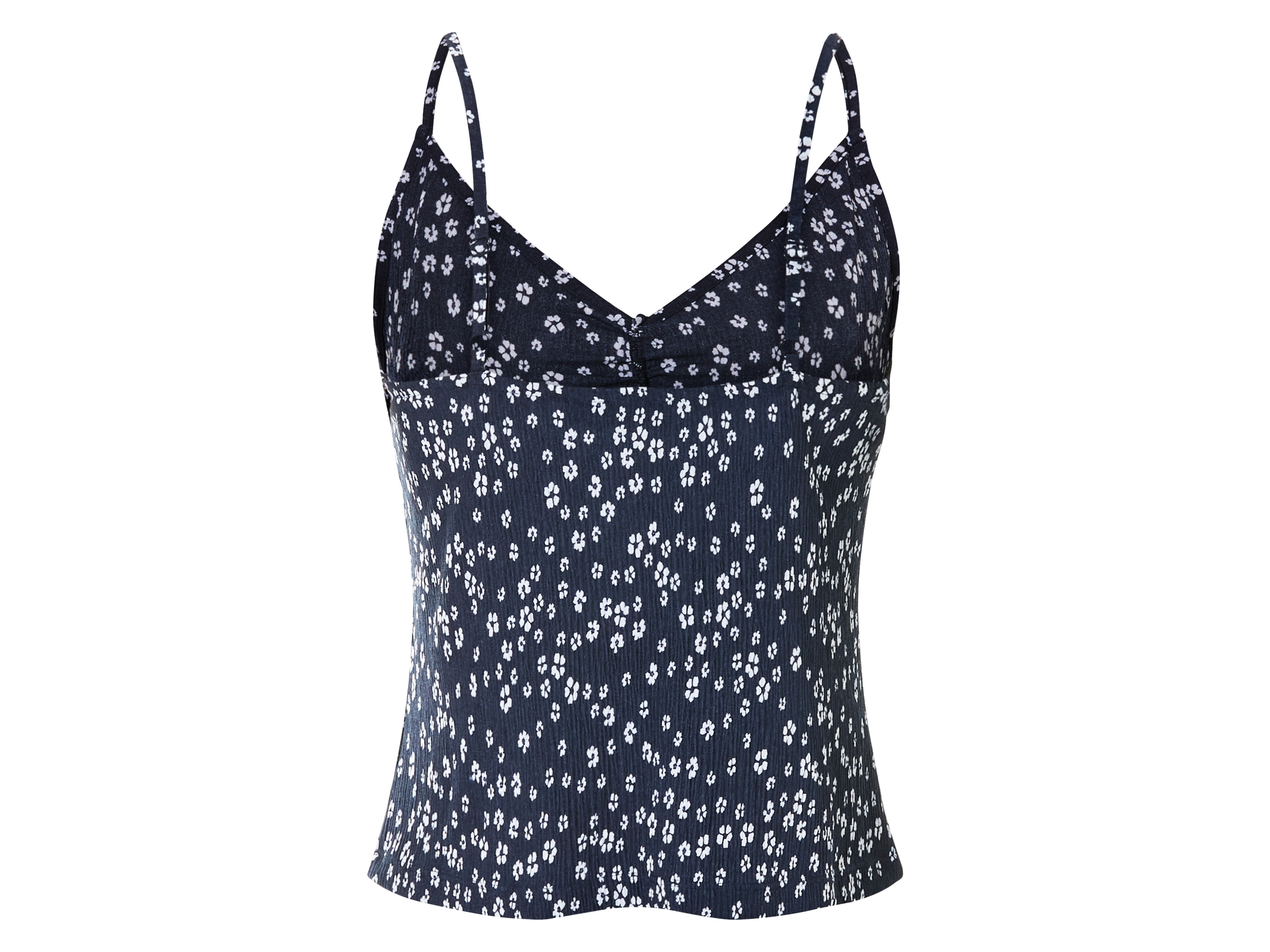 ESMARA® T-shirt lub top damski (Granatowy/biały, XS (32/34)) miniaturka
