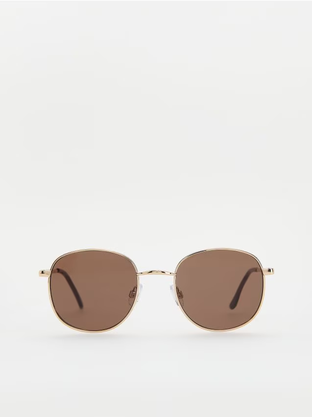 Reserved - Okulary przeciwsłoneczne - złoty